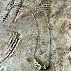 Delicate Gold Floral Necklace